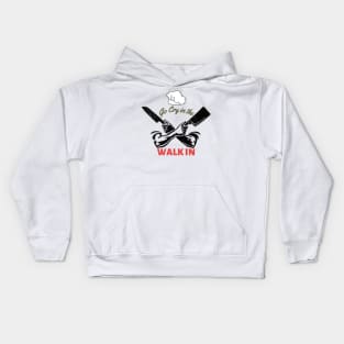 Go Cry In The Walk in Kids Hoodie